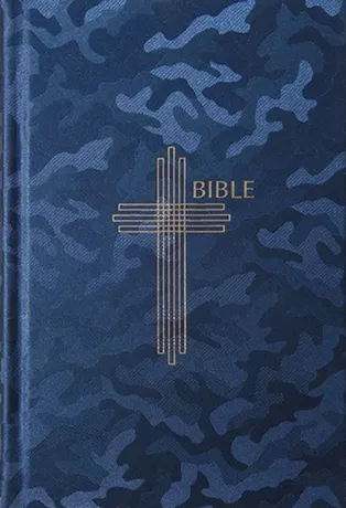 Bible ČEP DT jednosloupcová, modrá