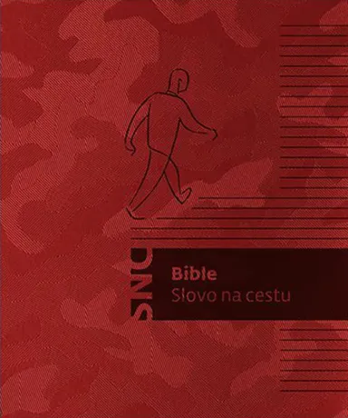 Poznámková Bible Slovo na cestu, červená