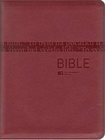 Bible ČEP bez DT velký formát, ČEP, zip, výřezy