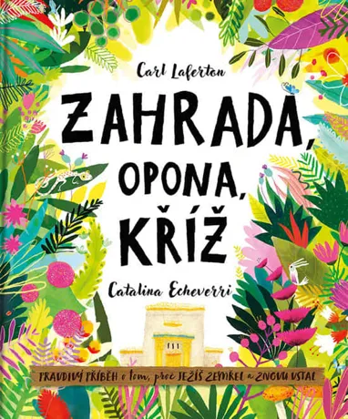 Zahrada, opona, kříž