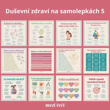 Duševní zdraví na samolepkách 5, Ráchel Bícová