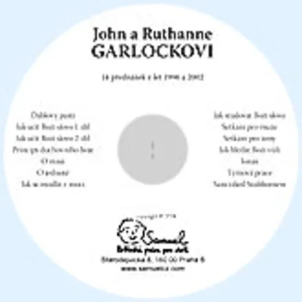 MP3 Garlock - 14 přednášek, John Garlock, Ruthanne Garlocková