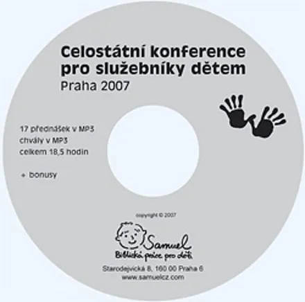 MP3 Konference pro služebníky dětem 2007, 18 přednášek + bonusy