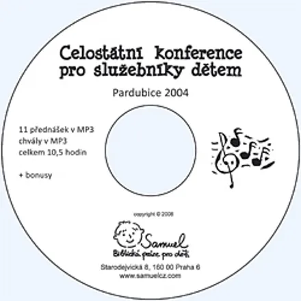 MP3 Konference pro služebníky dětem 2004, 11 přednášek + bonusy