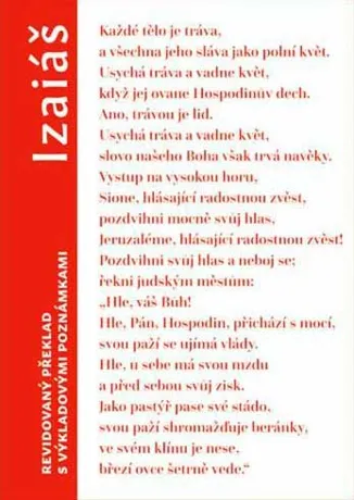Izaiáš, s výkladovými poznámkami