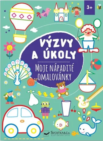 Výzvy a úkoly - Moje nápadité omalovánky, kol.
