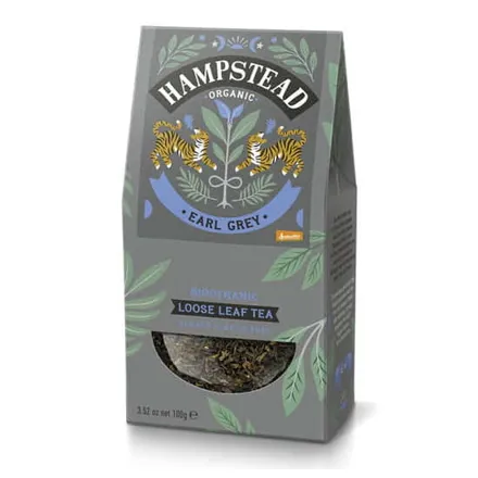 Earl Grey HAMPSTEAD - černý čaj s bergamotem, sypaný, 100 g