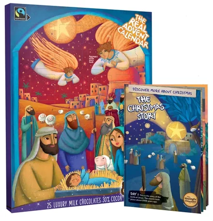 Adventní kalendář 2025 s mléčnou čokoládou