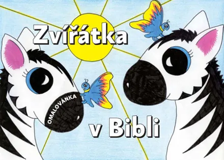 Omalovánky - Zvířátka v Bibli, Dana Navrátilová, Jitka Slobodová