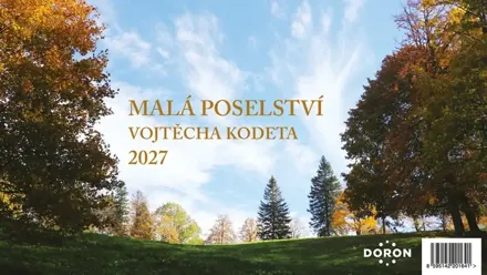 Malá poselství Vojtěcha Kodeta 2027, stolní kalendář 2027