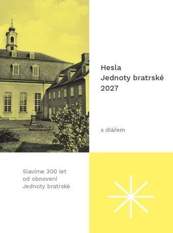 Hesla Jednoty bratrské 2027 s diářem, 