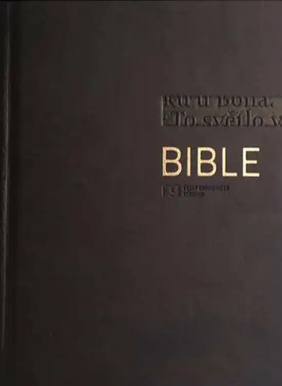 Bible ČEP bez DT velký formát, luxus, kůže