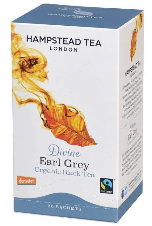 Earl Grey HAMPSTEAD - černý čaj s bergamotem, sáčkový, 20 × 2g